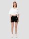 Women’s Oversize Suit - Shorts and Crop T-shirt Dubhumans Splash, white and black, S