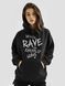 Women's Hoodie "We will Rave on Khuylo&rsquo;s Grave", Black, M-L