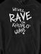 Women's Hoodie "We will Rave on Khuylo&rsquo;s Grave", Black, M-L