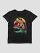Women's T-shirt "Stay Strong, be Capy (Capybara)", Black, XS