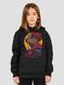 Kid's hoodie "Stay Chill, be Capy (Capybara)", Black, XS (110-116 cm)