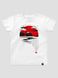 Kid's T-shirt "Tractor steals a Tank", White, XS (110-116 cm)