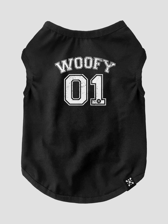 Майка для собак "Woofy 01", Чорний, XS