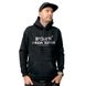 Men's Hoodie "Irony is our weapon", Black, M-L