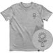 Men's T-shirt “Sunflower Harvest”, Gray melange, XS