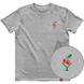 Men's T-shirt “Vyshnya (Cherry)”, Gray melange, XS