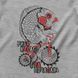 Women's T-shirt "The Crucian Fish the Game Has Begun" Warm with Fleece, Gray melange, S