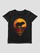 Women's T-shirt "Enjoy, be Capy (Capybara)", Black, M
