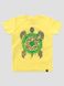 Kid's T-shirt “Slow Music”, Light Yellow, 3XS (86-92 cm)