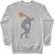 Men's Sweatshirt “Vinylbolus”, Gray, XS