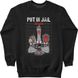 Women's Sweatshirt "Put In Jail”, Black, M