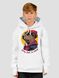 Kid's hoodie "Stay Chill, be Capy (Capybara)", White, XS (110-116 cm)