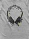 Men's T-shirt "Art Sound", Gray melange, M