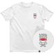 Men's T-shirt “Borsch”, White, XS