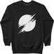 Men's Sweatshirt "The Sun Is Black", Black, XS