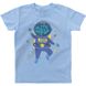 Футболка дитяча "Астронавтик", Світло блакитний, XS (110-116 см)