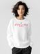 Women's Sweatshirt ””Dubhumans Japanese”, White, S