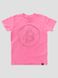 Kid's T-shirt with Cryptocurrency “Bitcoin Line”, Sweet Pink, 3XS (86-92 cm)