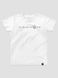 Kid's T-shirt “Pulse of My Heart”, White, XS (110-116 cm)
