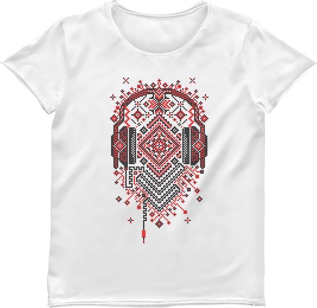 Сет из футболок "Музыкальный 2", XS, Женская