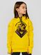 Kid's hoodie "Stay Tune, be Capy (Capybara)", Light Yellow, 3XS (86-92 cm)