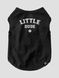 Cat's T-shirt "Little Dude", Black, XS