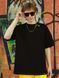 Men's T-shirt Oversize &ldquo;Japanese Acid Sound&rdquo;, Black, XS-S