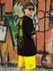 Men's T-shirt Oversize &ldquo;Japanese Acid Sound&rdquo;, Black, XS-S