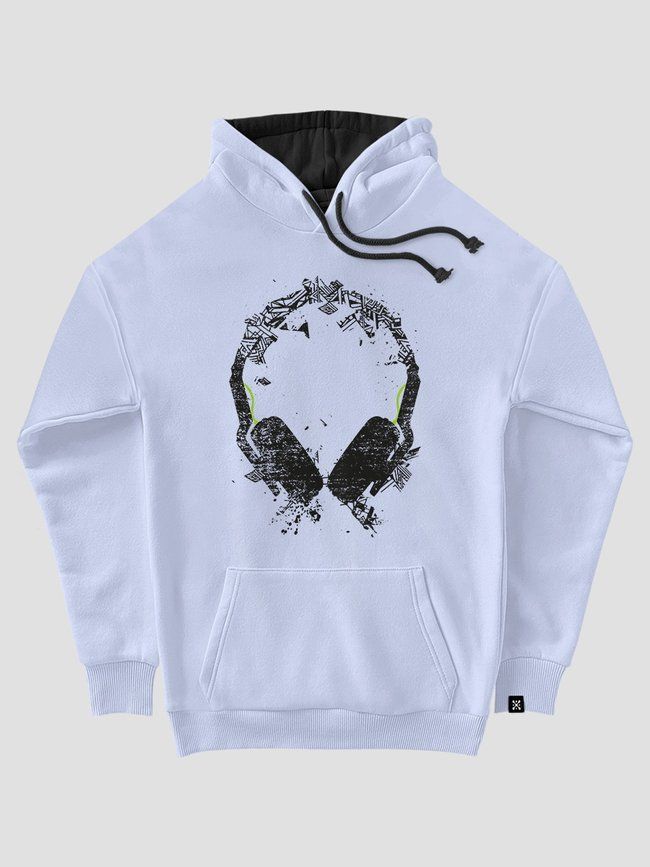 Kid's hoodie "Art Sound", Light Blue, XS (110-116 см)