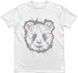 Men's T-shirt "Forest Panda", White, XS