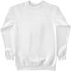 Women's Sweatshirt "Basic", White, XS