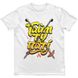 Men's T-shirt "Time To BBQ Retro", White, M