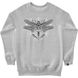 Women's Sweatshirt "Operation Dragonfly", Gray, XS